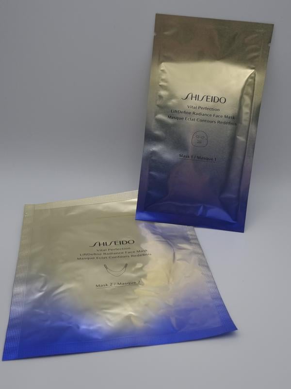 SHISEIDO VITAL PERFECTION シートマスク 6枚 Shiseido Vital Perfection LiftDefine Radiance Face Mask x 6