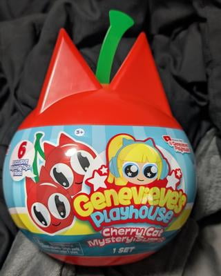 Genevieve's Playhouse Cherry Cat Mystery Surprise, Official Brand
