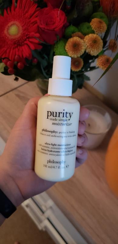 Purity Skin フェイスクリーム✖️2 Philosophy Purity Made Simple Ultra-Light Face Moisturizer, 2 oz