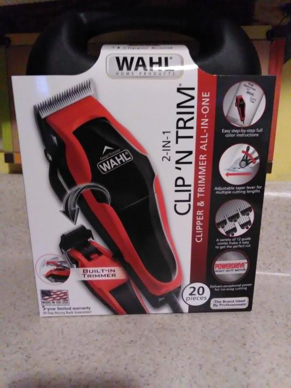 wahl clip n trim hair clipper review