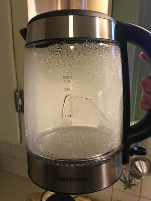 Farberware 1.7 Liter Electric Kettle, Double Wall Stainless Steel and – Big  Catch Salvage and Thrift