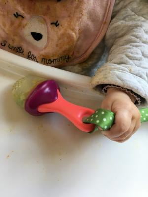 Boon PULP Silicone Feeder For Self-Feeding, Easy to Hold and Clean