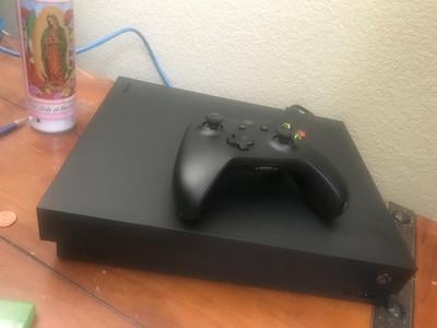 Microsoft Xbox One X 1TB Console, Black, CYV-00001