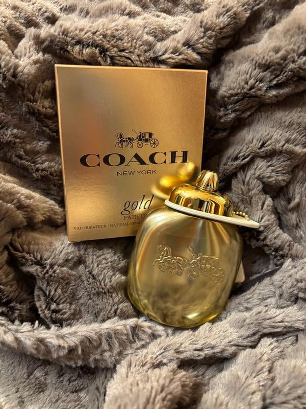 Coach Gold 3.0 oz Parfum Spray Womens Perfume, Radiant Scent, Gold