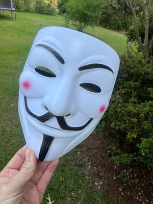 Hacker Mask & Gaiter Costume Set Inspired by Project Zorgo PZ9