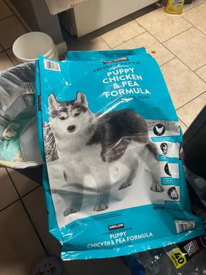 Nature's domain puppy chicken & pea formula discount