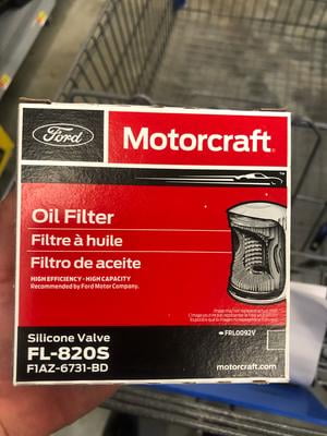 MotorCraft Oil Filter, FL820S - Walmart.com