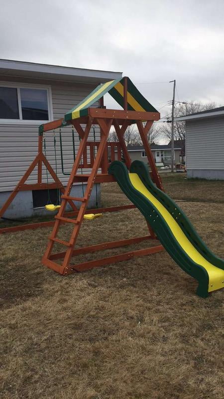 backyard discovery madison swing set