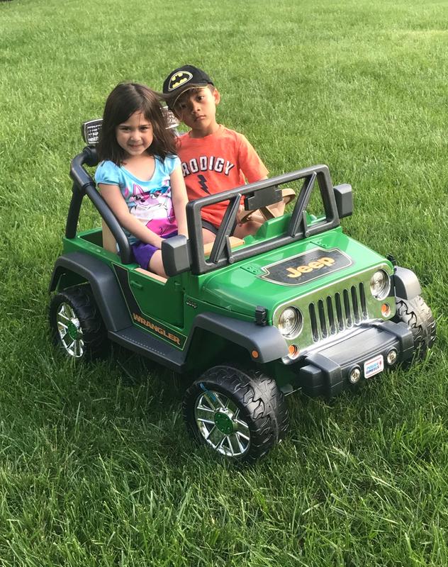 power wheels deluxe jeep wrangler 12 volt ride on