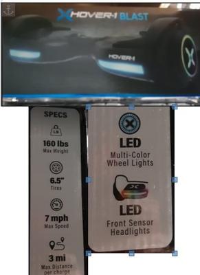 Customer reviews for Hover-1 Blast Hoverboard for Children, LED