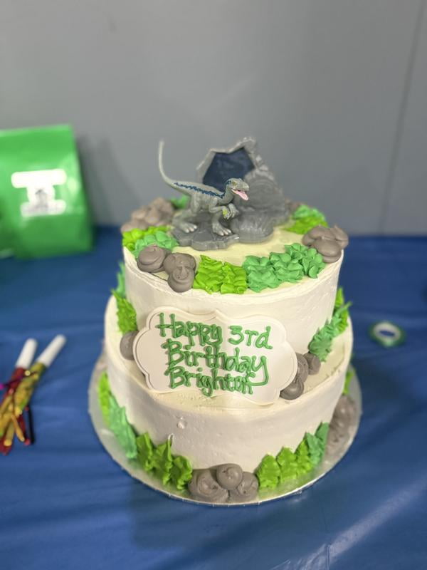 Jurassic World Two-Tier Cake - Samsclub.com