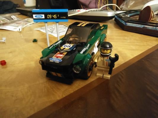 New LEGO Speed Champions 1968 Mustang Fastback Is a Personalized