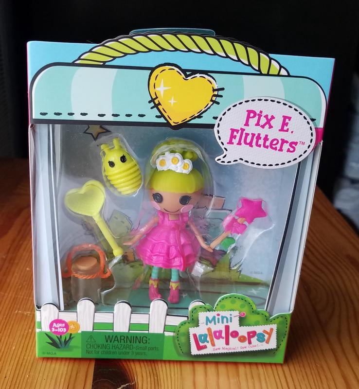 Lalaloopsy Minis Doll- Pix. E. Flutters - Walmart.com