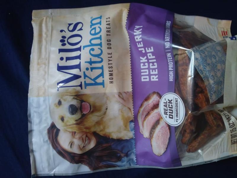 milo's kitchen duck jerky
