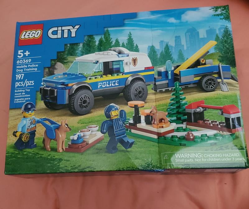 LEGO City Police Dog Training Set, 60369, Animal Playset for Kids