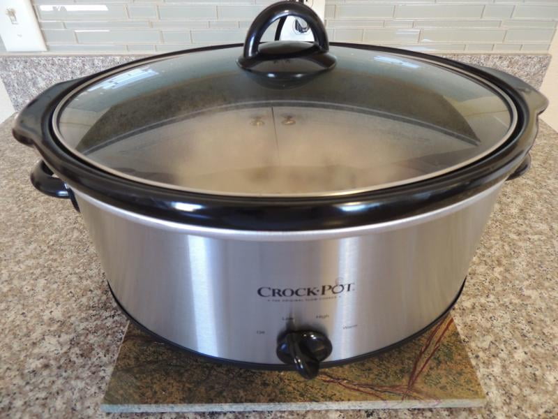  Crock-Pot 7 Quart Slower Cooker, Food Warmer, Charcoal  (SCV700-KC): Home & Kitchen