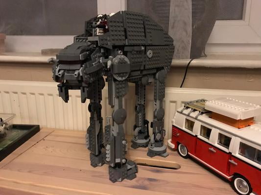 LEGO Star Wars First Order Heavy Assault Walker 75189 Toy Building Kit 1376 Pieces Walmart