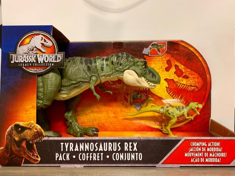 Dinossauro T-Rex Jurassic World Mattel - Hdy55 em Promoção na Americanas