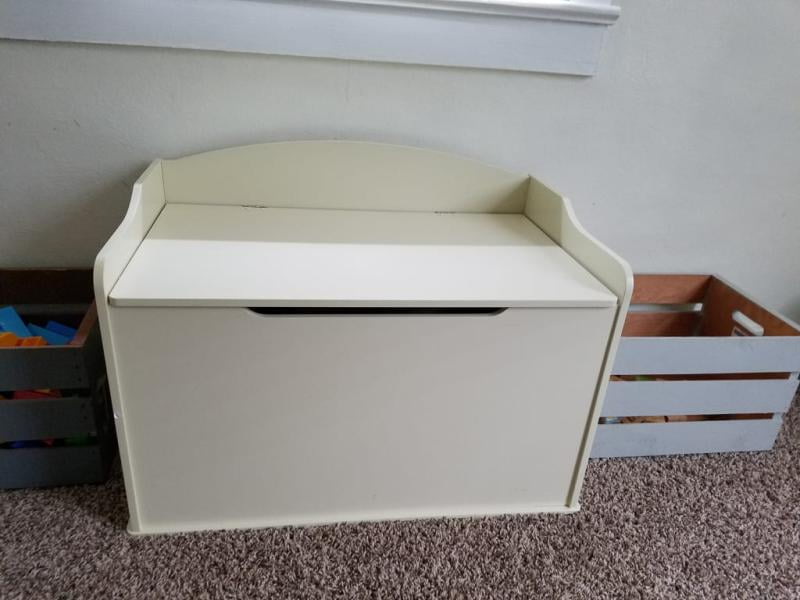 kidkraft austin toy box white