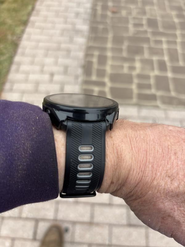 Garmin Forerunner® 965 GPS Smartwatch - Titanium Bezel with