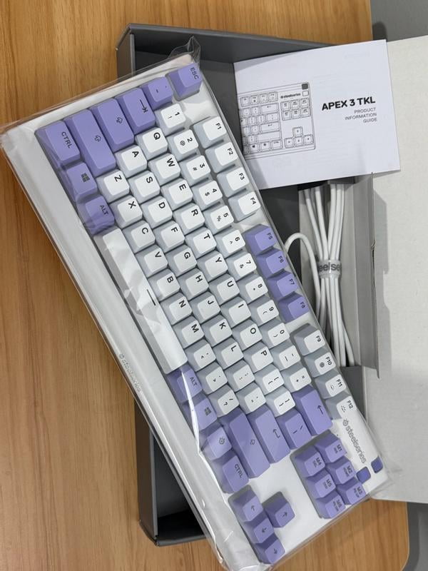 SteelSeries Apex 3 TKL Amethyst - Walmart.com
