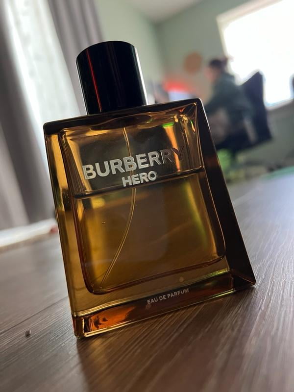 Burberry Hero Eau De Parfum, Aromatic Woody Masculinity, 3.3 oz