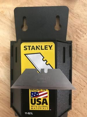 STANLEY 11-921L 50pk 1992 Heavy-Duty Utility Blades With Dispenser