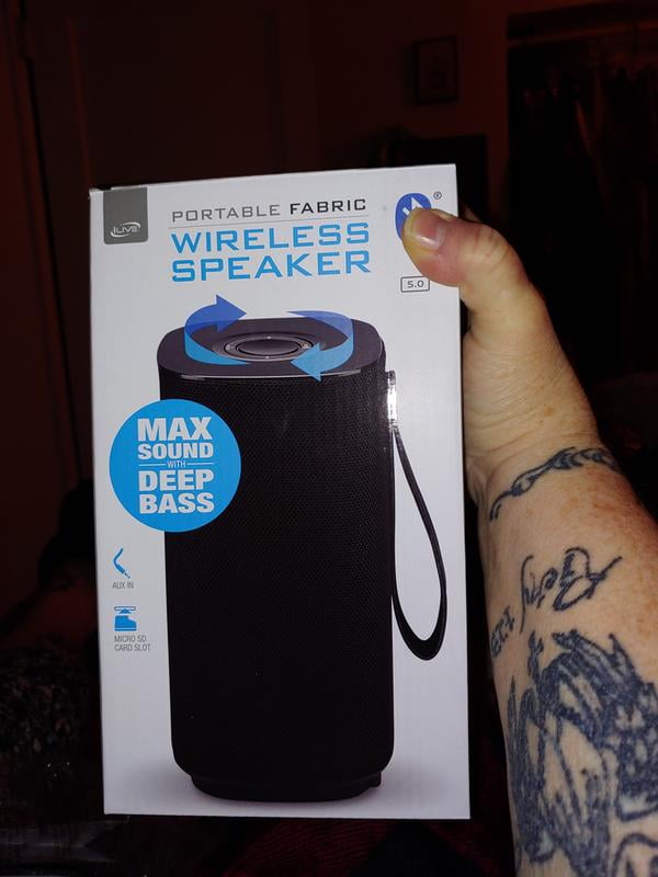 ilive waterproof wireless speaker isbw108b