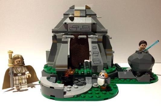 Free Shipping LEGO Star Wars Ahch To Island Training 75200 Luke Skywalker Building Set Walmart