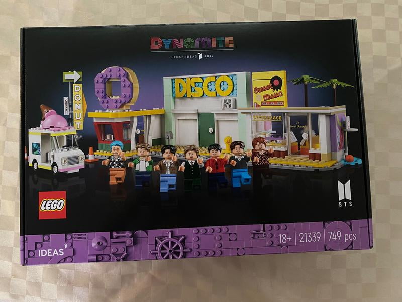 LEGO Ideas BTS Dynamite 21339 Building Set for Adults, Gift for