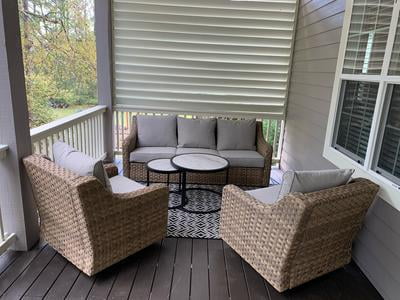 Better Homes Gardens River Oaks 5 Piece Conversation Set With