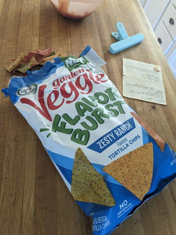 3 pack) Sensible Portions Garden Veggie Flavor Burst Zesty Ranch