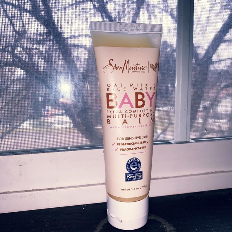 shea moisture oat milk and rice water baby