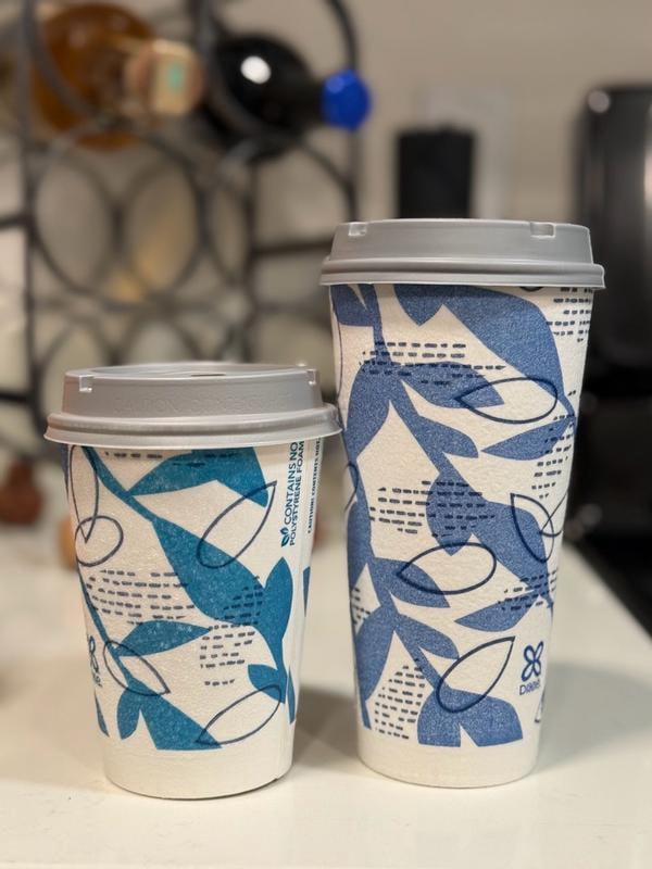 Dixie, PerfecTouch Insulated Paper Cups, 16 Oz, Coffee Haze, 144 ct -  Walmart.com
