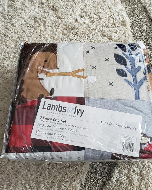 little campers crib bedding