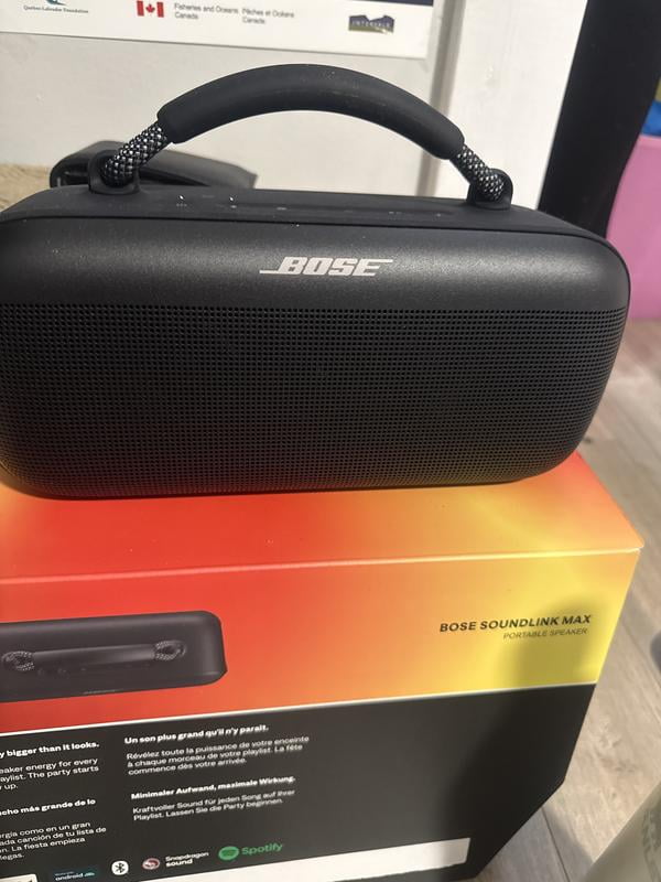 Bose SoundLink Max Portable Speaker, Large Waterproof Bluetooth