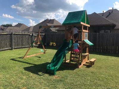 dakota ridge wooden swing set