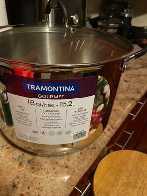 Customer reviews for Tramontina 16 Quart Stainless Steel Covered