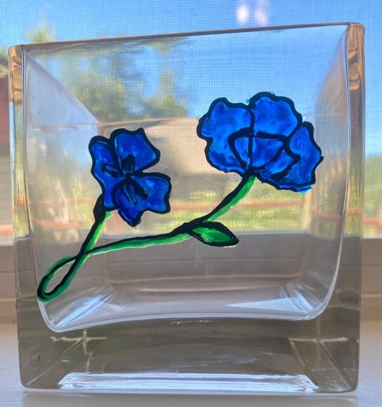 Gallery Glass Glas-in-lood Verf Set - Bloemen Kit Met 6 Kleuren | Voor Beginners En Knutselaars