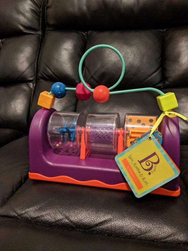 b toys spin rattle and roll