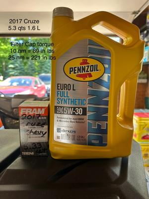 3 pack) Pennzoil Platinum Euro L Full Synthetic 5W-30 Motor Oil, 5