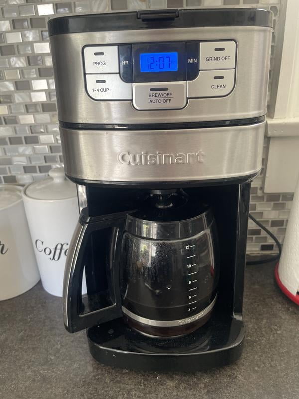 Cuisinart Automatic Grind & Brew 12 Cup Coffee Maker - Walmart.com