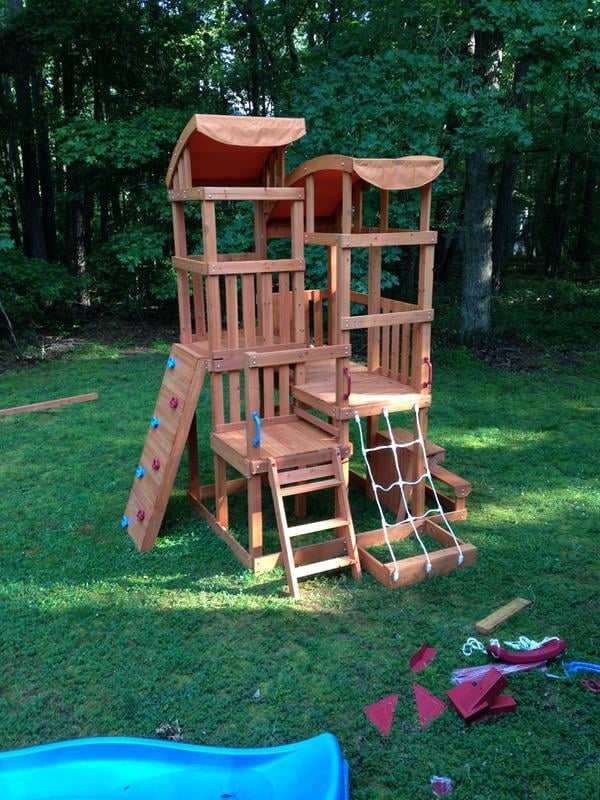little tikes adventures bobcat ridge swing set