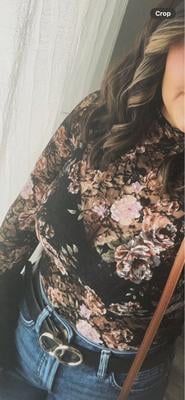 Customer reviews for MINTREUS Lace Top with Long Sleeves Stand