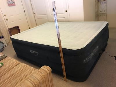 24 Inch Intex Premium Pillow Top 24 Pillowtop Mattress Aerobed 24