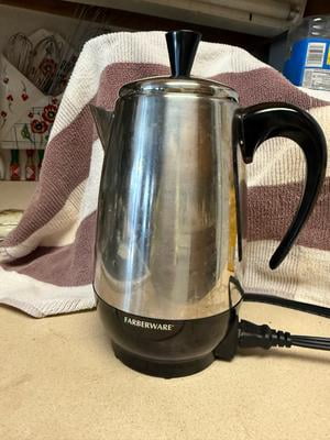 Electric Kettle Farberware 8-Cup Stainless Steel Electric
