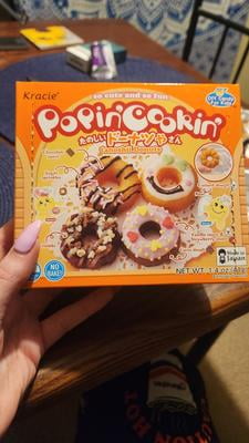 JFC Kracie Popin' Cookin' Tanoshii Donuts DIY Candy Kit, 1.4 oz