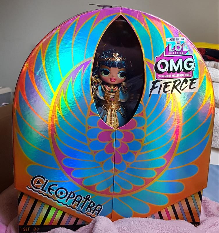 LOL Surprise OMG Fierce – Poupée Cleopatra édition Limitée – 29 Cm Avec Tenue Luxe Et Accessoires – Dès 4 Ans
