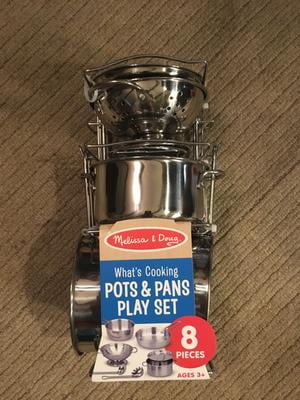 melissa & doug pots and pans