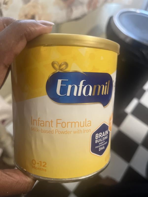 Enfamil Powder Baby Formula with Iron, 12.5 oz, DHA